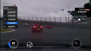 Mazda MX3 V6 KLZE Circuit Zandvoort wet track 050724 [upl. by Ofori]