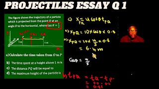 How to solve projectile motion problems in physics or mathematics [upl. by Ellwood]