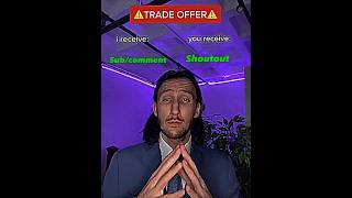 TRADE OFFER⚠️ trade shoutout [upl. by Lj]