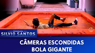 Bola gigante  Giant Ball Prank  Câmeras Escondidas 160619 [upl. by Smallman]