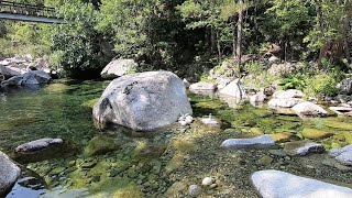 Rando baignade dans les Gorges du Tavignano à Corte [upl. by Atnas869]