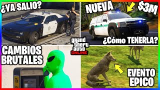 NUEVA ACTUALIZACION CAMBIOS EPICOS SUPER EVENTO NUEVA CAMIONETA amp SOPRESAS DOBLE   GTA Online [upl. by Mill866]