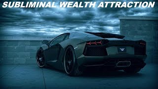 Subliminal Wealth Attraction Audio  Visual [upl. by Reggis172]