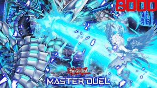 The Best OTK Against Runick BlueEyes Chaos MAX Dragon Destroys Everything YuGiOh Master Duel [upl. by Iduj]