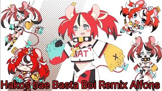 Hakos baelz Basta Boi Remix Tiktok  Basta Boi Alfons  Basta Boi Lirik Hololive Edit MV MMD [upl. by Arhna]