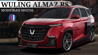 MODIFIKASI WULING ALMAZ RS 2021 Virtual Tuning editing photo [upl. by Gauthier169]