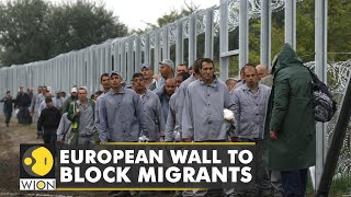 Lithuania builds laser walls against migrants  European Union  World News  International News [upl. by Akamahs]