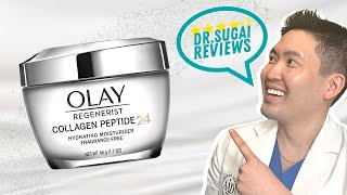 Dermatologist Reviews Olay Regenerist Collagen Peptide 24 Moisturizer [upl. by Oconnor32]