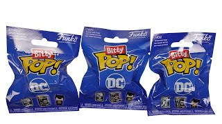 Funko Bitty Pop DC Blind Bag Unboxing Review [upl. by Nylear]