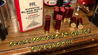 Black Powder 12 Gauge With Paper Hulls [upl. by Perce]