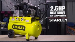 Stanley Air Compressor Belt Drive 25HP  Supercheap Auto [upl. by Rephotsirhc]