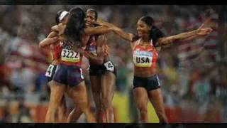 Allyson Felix big moments [upl. by Llenil429]