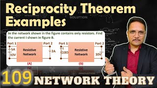 3  Reciprocity Theorem in Network Analysis Explained with Examples [upl. by Mrots70]