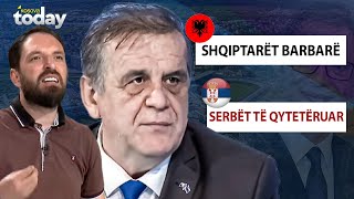 Po ta kishim fuqinë e serbëve përplasje e ashpër në studio për shqiptarët e serbët [upl. by Eillen]