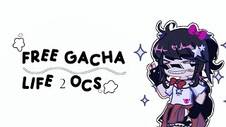 free gacha life 2 ocs  ✦  feminine ver [upl. by Ailahtan]