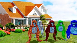 Gorilla Tags Blood PBBV House in Garrys Mod [upl. by Yllatan]