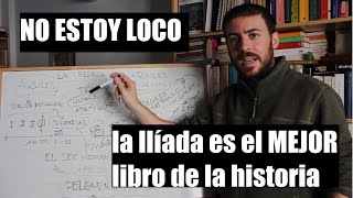 LA ILÍADA ES EL MEJOR LIBRO DE LA HISTORIA ESTRUCTURA Y PERSONAJES  la Ilíada explicada en 25 mins [upl. by Pozzy]