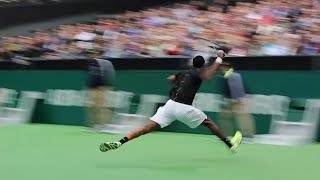 Gael Monfils 25 Impossible Sprints That Shocked The Tennis World Super Speed [upl. by Fatima]