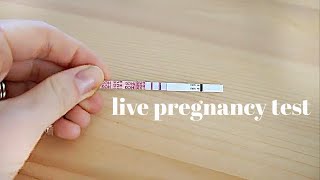 LIVE PREGNANCY TEST Baby 3 [upl. by Weston280]