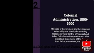 Grade 12 History  Unit Two lesson 3 Colonial Administration and the Colonial States በ አማርኛ [upl. by Neened]