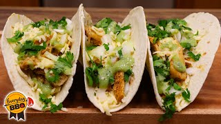 Easy Crock Pot Shredded Chicken Tacos 🌮 [upl. by Atteras]