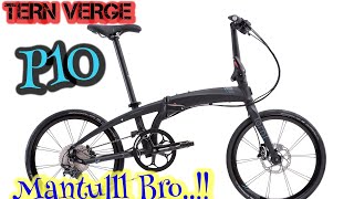 Folding bike Tern Verge P10 [upl. by Dalston]