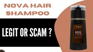 Nova Hair Shampoo Review  Is It Legit or Scam 2024 [upl. by Sihon197]