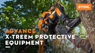 STIHL Advance XTREEm  Protective equipment for forestry professionals  Stay safe [upl. by Candra]