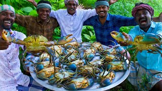 KING SIZE CRAB  2Kg Crabs  Samba Nandu  Traditional Crab Gravy  Big Size 20 Crab  Cooking Crab [upl. by Kalila338]