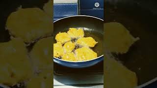 কুমরো ফুলের বড়া  kumro ful vaja How to make pumpkin Flowers borashorts [upl. by Aicekat]