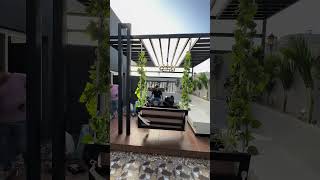 7838181677 TERRACE GARDEN ROOFTOP GARDEN  TERRACE DESIGN  PERGOLA GREEN WALL  TERRACE MAKEOVER [upl. by Bouchier]