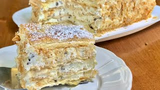 RICETTA TORTA MILLEFOGLIE GOLOSA [upl. by Letnom90]