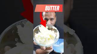 Butter se bana polar bear 😳 scienceandfun ashusir shorts kitchen experiment funny [upl. by Aerdnaxela596]