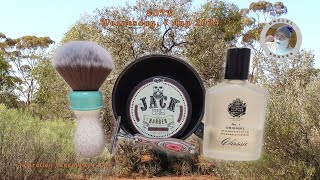 SOTD s337a  Jack the Barber Shave Cream  Billy Goat “Valencia” 2655 Motherlode  Yaqi Romulus SE [upl. by Scarlett]