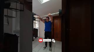 Elevaciones frontales con barra🏋‍♂️💯🔥shorts viral motivation fuerza discipline ejercicio [upl. by Yecaw398]