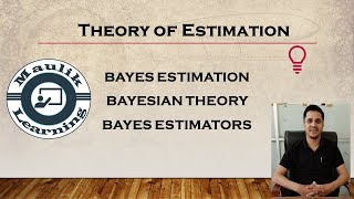 Bayes Estimation  Bayes Estimates Example  Basic Idea and Explanation  In Hindi [upl. by Lennox]