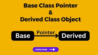 Base Class Pointer amp Derived Class Object in C  C Tutorials for Begginers [upl. by Silirama373]