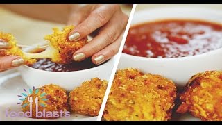 Macaroni Arancini Balls Recipe  Foodblasts [upl. by Aihsatsan]