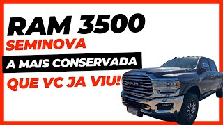 RAM 3500 LONGHORN SEMINOVA A MAIS CONSERVADA QUE VC JA VIU [upl. by Nicolle208]