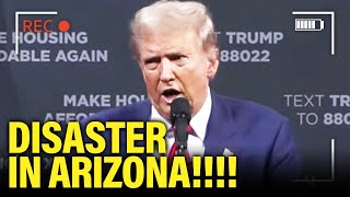 Trump Has FULL MELTDOWN at DISASTER AZ Speech [upl. by Friederike279]