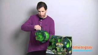 Green Lantern Colossal Cannon from Mattel [upl. by Eelirrem995]