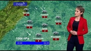 Prognoza pogody TVP3 Bydgoszcz 45012019 [upl. by Yeldua82]