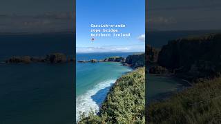 Carrickarede rope bridge carrickarede ireland northernireland travel [upl. by Siesser298]