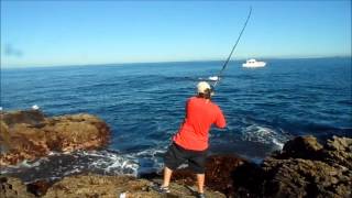 Flat Rock Land Base Fishing NZ [upl. by Graniah]