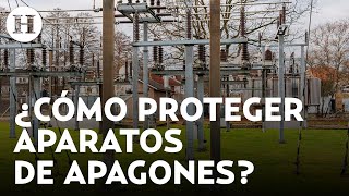 ¡Que los apagones no los dañen Así puedes proteger tus aparatos de los cortes eléctricos [upl. by Hawken]