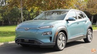 2019 Hyundai Kona Electric Crossover First Drive Video Review [upl. by Avihs]