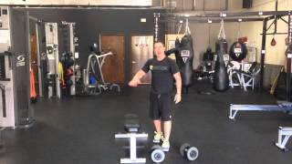 How to do the Lateral Bench Jump exercise [upl. by Doggett833]