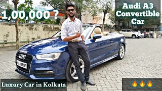 Preowned A3 Cabriolet For Sale  Audi 4 Seater Convertible Car  Rajeev Rox Bharti [upl. by Florio]