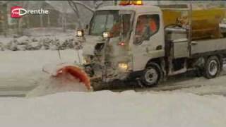 Noordenveld zwaar getroffen door sneeuw [upl. by Maribel]