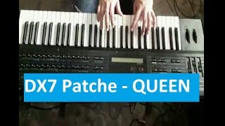 DX7 patches  Queen Who Wants To Live Forever [upl. by Hussein]